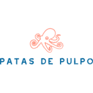 Logotipo Patas de Pulpo un pulpo en línea con el nombre debajo